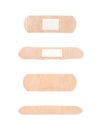 Adhesive bandage sticking plaster Royalty Free Stock Photo