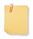 Adhesive note Royalty Free Stock Photo