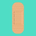 Adhesive plaster flat icon, medicine Royalty Free Stock Photo