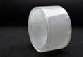 Adhesive tape on a black background. Rolls of transparent tape. Scotch tape on a black background Royalty Free Stock Photo