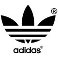 Adidas logo sports commercial Royalty Free Stock Photo