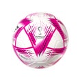 Adidas Al Rihla World Cup 2022 Football, The Official Matchball for the 2022 Qatar World Cup on a