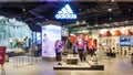 Adidas sports shop Royalty Free Stock Photo