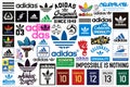 Adidas logo and signs - Vector collection