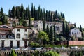 Adige River Embankment in Verona Royalty Free Stock Photo