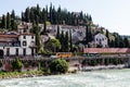 Adige River Embankment in Verona Royalty Free Stock Photo