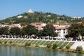 Adige River Embankment in Verona Royalty Free Stock Photo