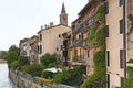 Adige River Embankment, Verona, Italy Royalty Free Stock Photo