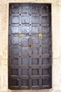 Ornate Historic Wooden Door, Adinath Jain Temple, Ranakpur, Sadri, Rajasthan, India