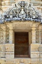 Ornate Carved Stone Entrance, Adinath Jain Temple, Ranakpur, Sadri, Rajasthan, India