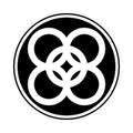 Adinkra kintinkantan symbol of arrogance and extravagance