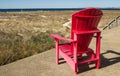 Adirondack beach chair Royalty Free Stock Photo