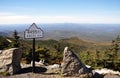 Adirondack Mountains in fall Royalty Free Stock Photo