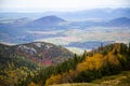 Adirondack mountains in the autumn,