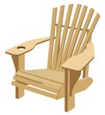 Adirondack Muskoka Chair Royalty Free Stock Photo