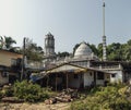 Adishakti Adimaya Mahamulmaya Swayam Iccha Maa Mandir. Shiroda. Maharashtra.India. Royalty Free Stock Photo