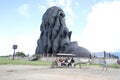 adiyogi isha yoga center shiva statue - coimbatore Royalty Free Stock Photo