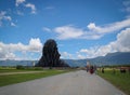 adiyogi isha yoga center shiva statue - coimbatore Royalty Free Stock Photo