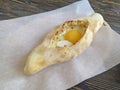 Adjarian Khachapuri Georgian cuisine