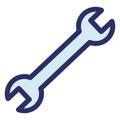 Adjust, construction tool Isolated Vector Icon which can be easily modified or edited