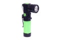 Adjustable angle head LED flashlight