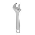 Adjustable monkey wrench. illustration Royalty Free Stock Photo