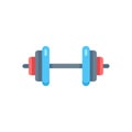 Adjustable Olympic Weightlifting Bar Icon Royalty Free Stock Photo
