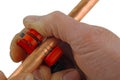 Pipe cutter Royalty Free Stock Photo