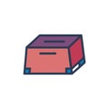 Adjustable Plyo Jump Box Icon Royalty Free Stock Photo