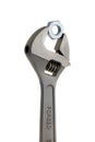 Adjustable spanner wrench Royalty Free Stock Photo