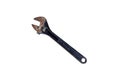 Adjustable wrench isolated on white background Royalty Free Stock Photo