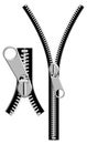 Adjustable zipper isolated zip