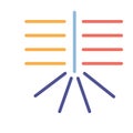 Adjuster Vector icon which can easily modify or edit