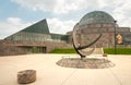 Adler Planetarium located at the shore of Lake Michigan in Chicago, Usa