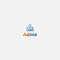 Adme advertise gaming console stick logo