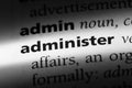 administer