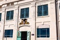 Administration building from the Alcatraz Island Prison, San Francisco USA, March 30, 2020