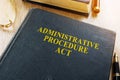 The Administrative Procedure Act APA.