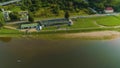 Admira Sports Club River Warta Gorzow Wielkopolski Aerial View Poland