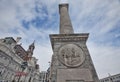 Admiral Nelson's Column, Old City, Montreal, Canada Royalty Free Stock Photo