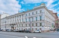 Admiralteysky Prospekt, the former home of the President of the Medical College I.F. Fitingof, built in 1788-1790