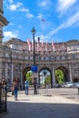 Admiralty Arch in London. UK Royalty Free Stock Photo