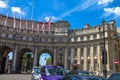 Admiralty Arch in London. UK Royalty Free Stock Photo