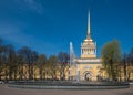 Admiralty building, Saint Petersburg, Russia