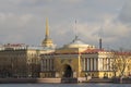 The Admiralty building in St. Petersburg.