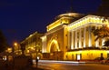 Admiralty Embankment in night