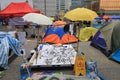 Tent, public, space, umbrella, car, fun, recreation, city, vehicle, camping, leisure, tourism