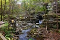 Admiring Blanchard Springs Cavern Waterfall