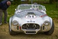 Admiring a Carroll Shelby 427 AC Cobra