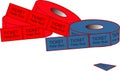 Admission Ticket Illustrations